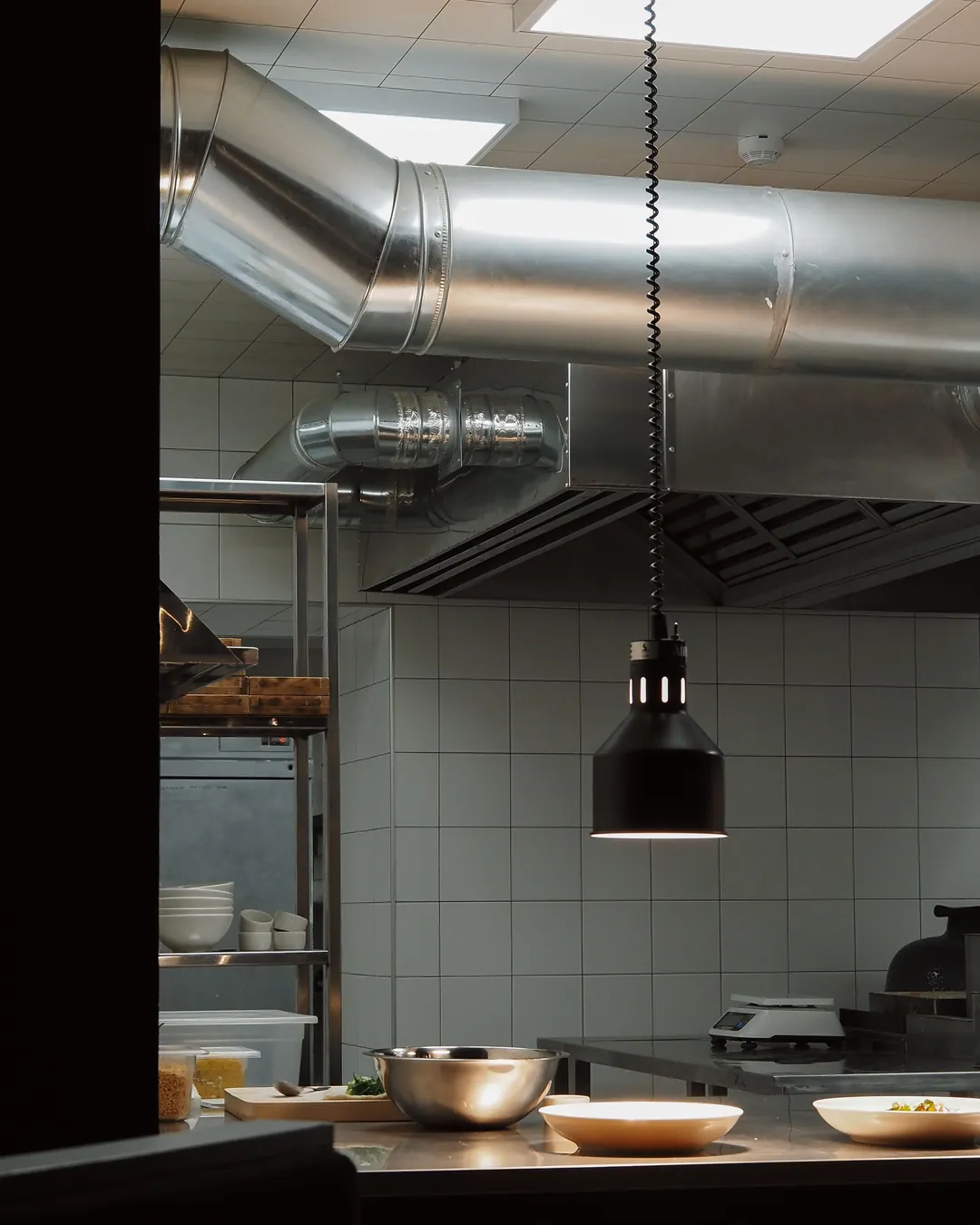 Conduit et système d'extraction inox sur mesure en cuisine professionnelle